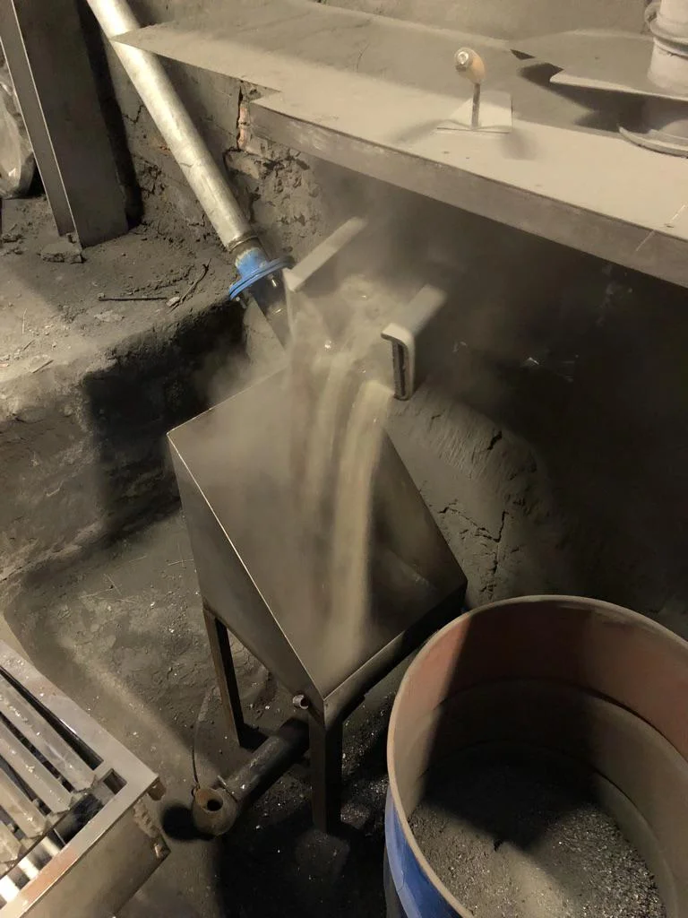 Instalación centralizada de aspiración de material fundido a alta temperatura en el sector de las aleaciones de zinc – 4
