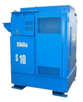 Vacuum units with lobe pump 