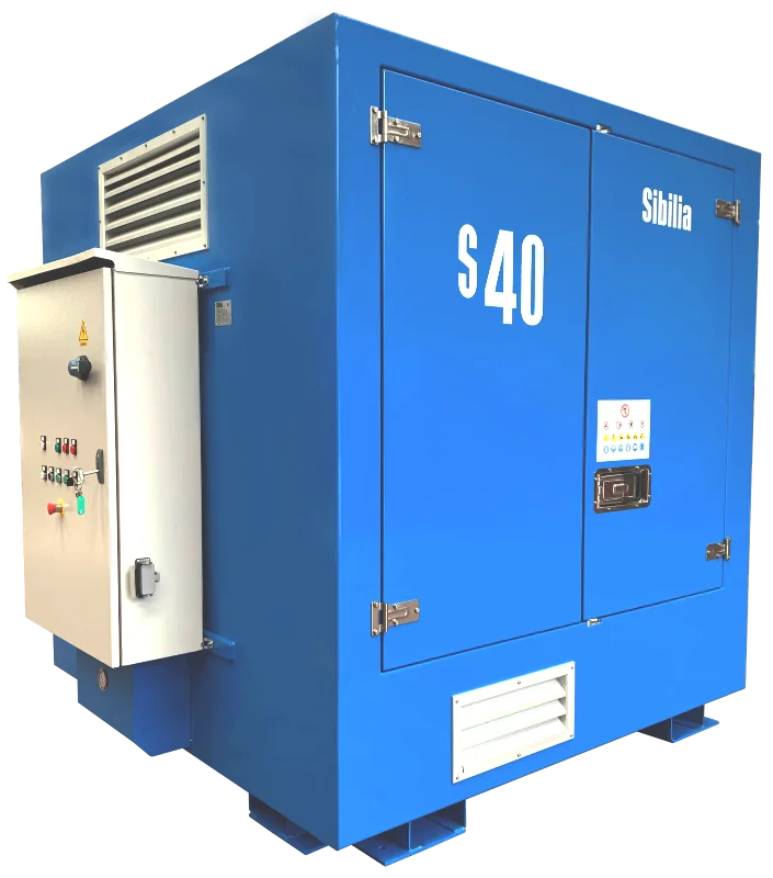 S40E  – Anlagen mit Drehkolbenpumpe 